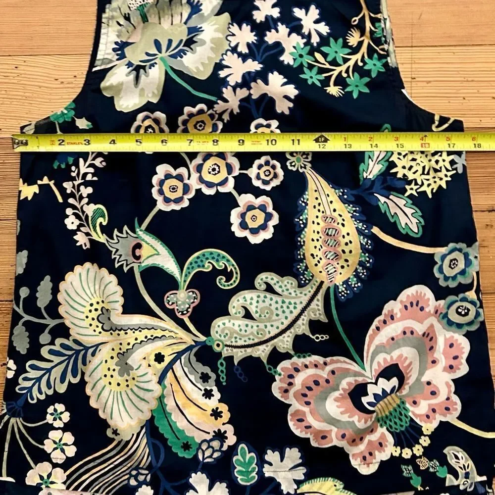 J. Crew Sleeveless tank in Liberty Josephine floral. Size XS.